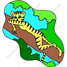 Whimsical Tiger