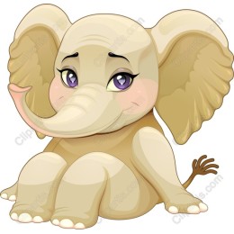 Charming Baby Elephant