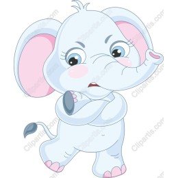 Playful Baby Elephant