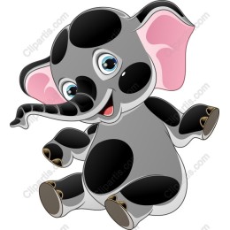 Playful Baby Elephant