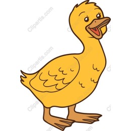 Cute Cartoon Duck
