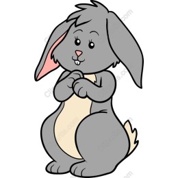 Cute Cartoon Rabbit