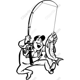 Fishing Fun: Joyful Fisherman