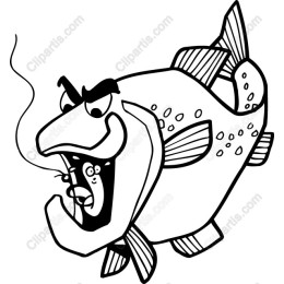 Whimsical Cartoon Fish
