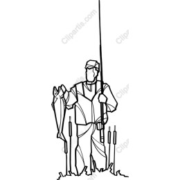 Fisherman with Catch