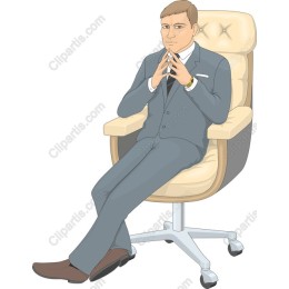 Executive Man in Suit