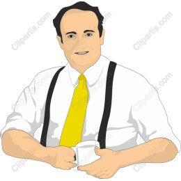Professional Man with Coffee