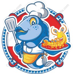 Whimsical Fish Chef