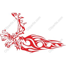 Red Flame Moose