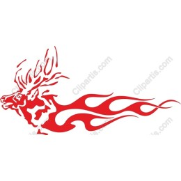 Fiery Stag