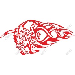 Tribal Lion Flame