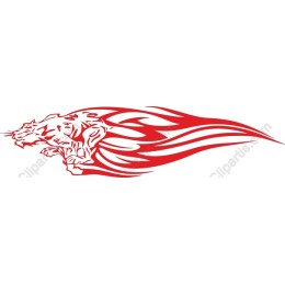 Fierce Red Tiger