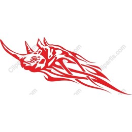 Fierce Rhino Tribal
