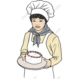 Charming Young Baker