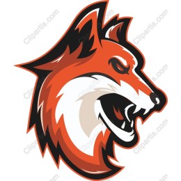 Fierce Fox Head