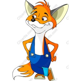 Charming Playful Fox
