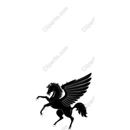 Majestic Winged Horse