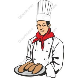Chef with Platter