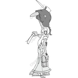 Quirky Nurse Character