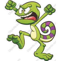 Dynamic Cartoon Chameleon