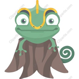 Whimsical Chameleon