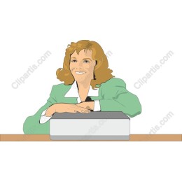 Cheerful Business Woman