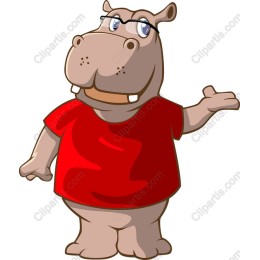 Cheerful Hippo