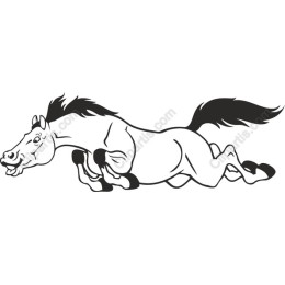 Dynamic Galloping Horse