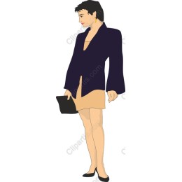 Elegant Woman in Chic Outfit