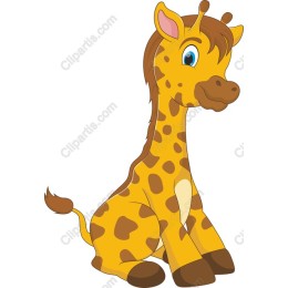 Cute Cartoon Giraffe