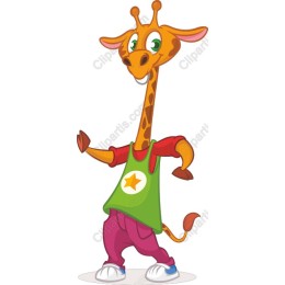 Cheerful Giraffe