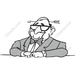 Gentleman with Arrow - Humorous