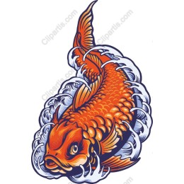Vibrant Koi Fish