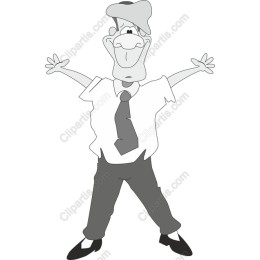 Playful Cartoon Character