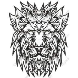 Majestic Lion Head