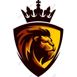 Lion Crest with Crown