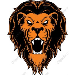 Lion Head - Fierce and Bold