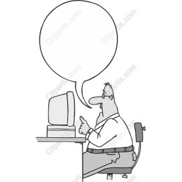 Quirky Computer Character