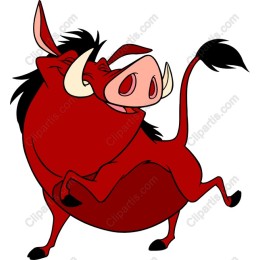Joyful Dancing Boar