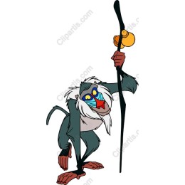 Whimsical Primate Character