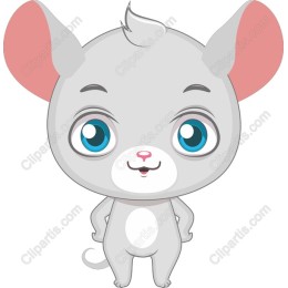 Charming Cartoon Mouse