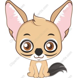 Cute Fennec Fox