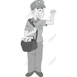 Friendly Postal Worker