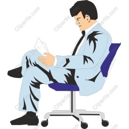 Stylish Businessman in Light Blue Suit