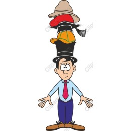 Hat Stack Charm