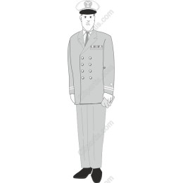 Military Officer in Uniform