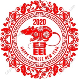 Celebratory Rat for Chinese New Year 2020