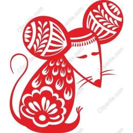 Vibrant Red Mouse