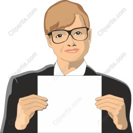 Professional of Individual with Empty Card
