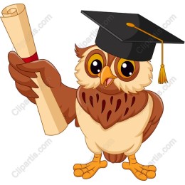 Wise Graduate Owl
